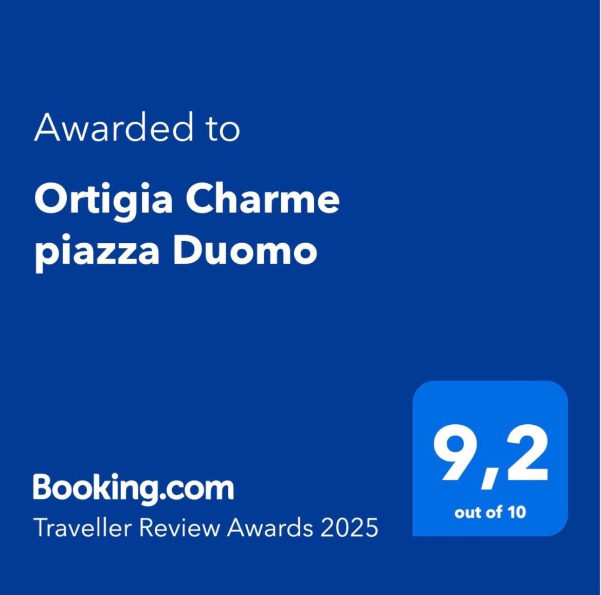 Ortigia Charme Piazza Duomo Daire Siraküza Dış mekan fotoğraf